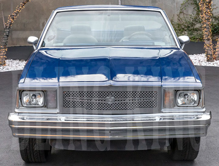 1979-1987 Chevy El Camino Chrome Grille Dual Weave Mesh Tiarra Grille