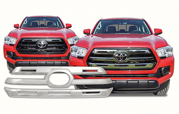 2016-2017 Toyota Tacoma Chrome Grille Insert Overlay Trim SR5 LIMITED