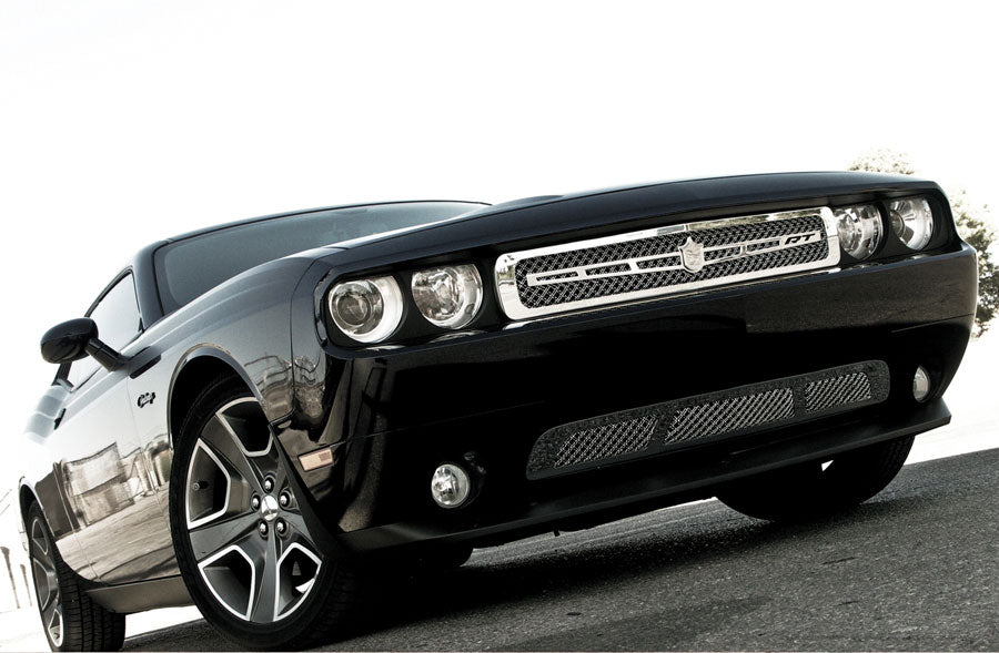 Dodge Challenger Chrome Bentley Dual Weave Mesh Grille