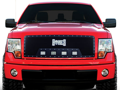 Ford F-150 Powder Coated Black Mesh Off Road Grille