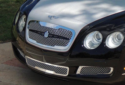 Bentley Flying Spur Chrome Bentley Dual Weave Mesh Grille