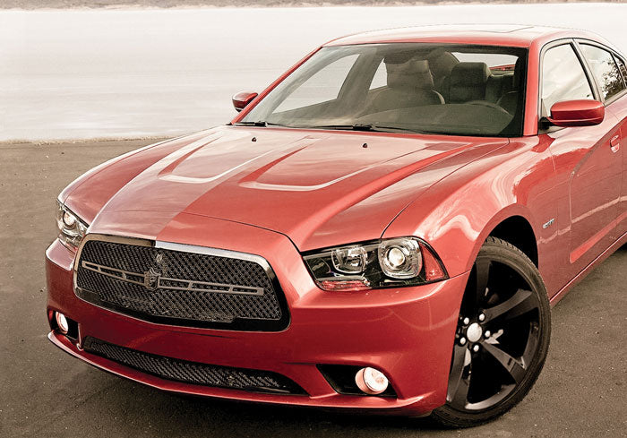 Dodge Charger Chrome Bentley Dual Weave Mesh Grille