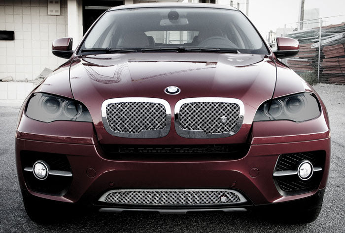 BMW X5 X6 Chrome Bentley Dual Weave Mesh Grille