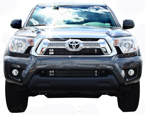 Toyota Tacoma Chrome Grille Insert Overlay Trim (2012-2015)