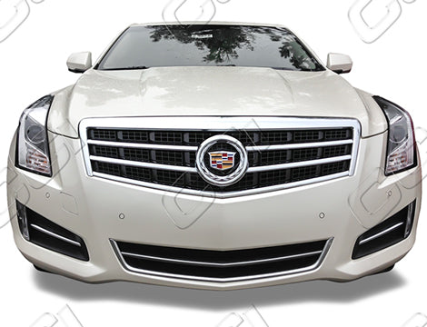 Cadillac ATS Chrome Grille Insert Overlay Trim (2013-2014)