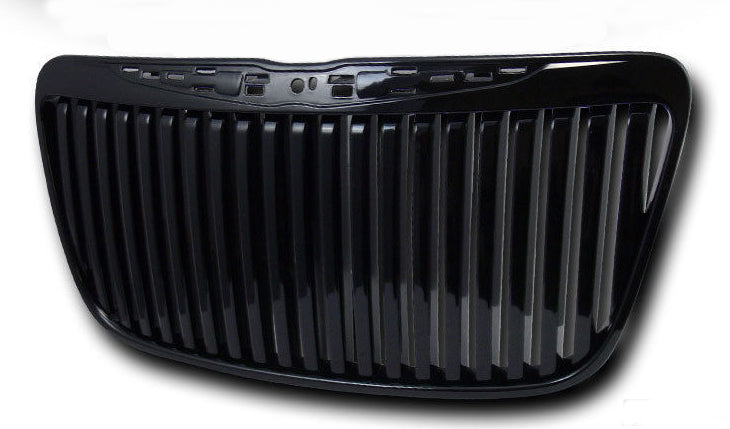 2011-2014 Chrysler 300 Black Chrome Vertical Bar Grille