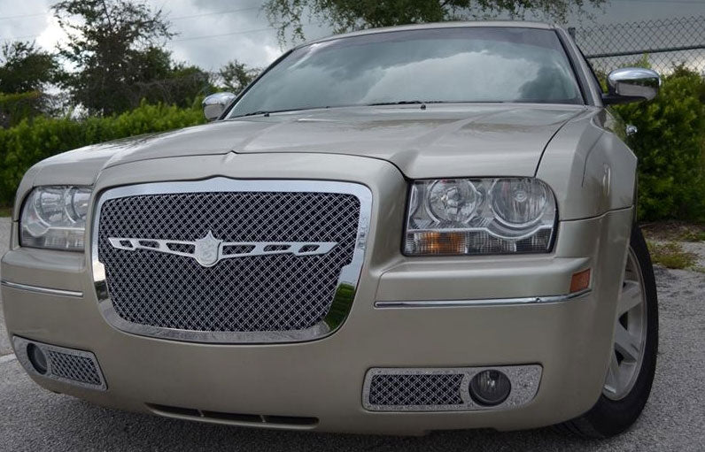 2013 Chrysler 300 SRT8 Chrome Bentley Dual Weave Mesh Grille