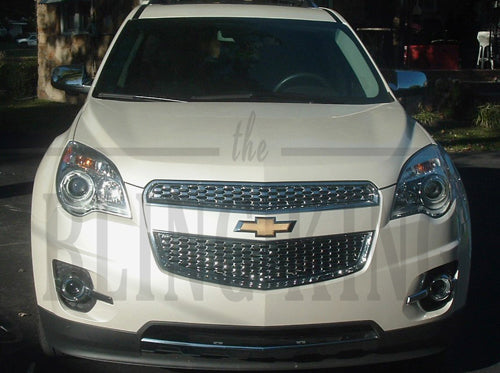 2010-2011 Chevy Equinox Chrome Grille Insert Overlay Trim