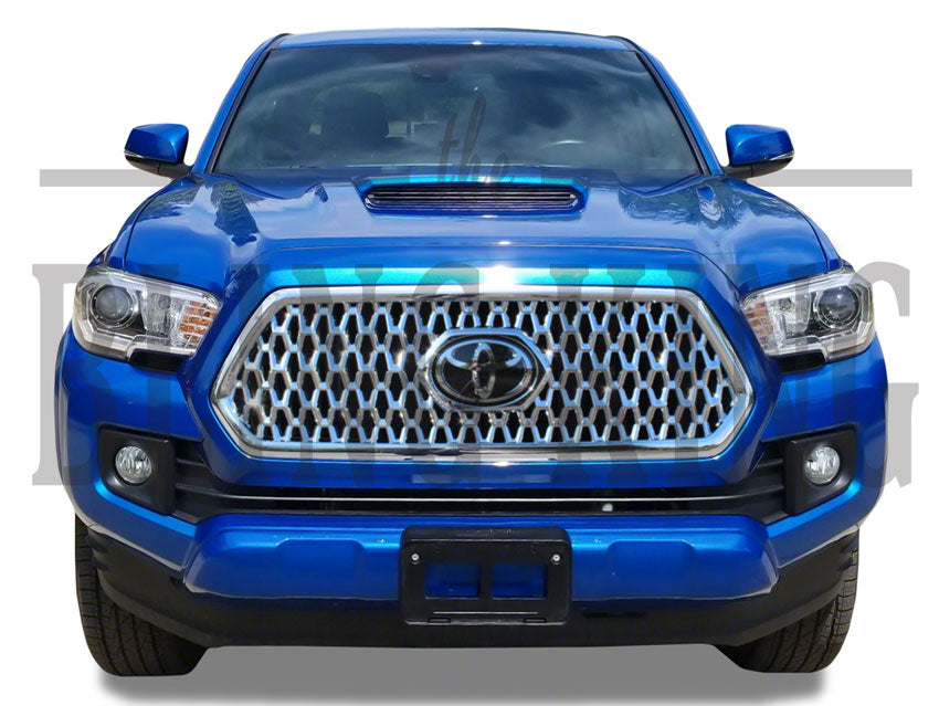 2018-2019 Toyota Tacoma Chrome Grille Insert Grill Overlay Trim