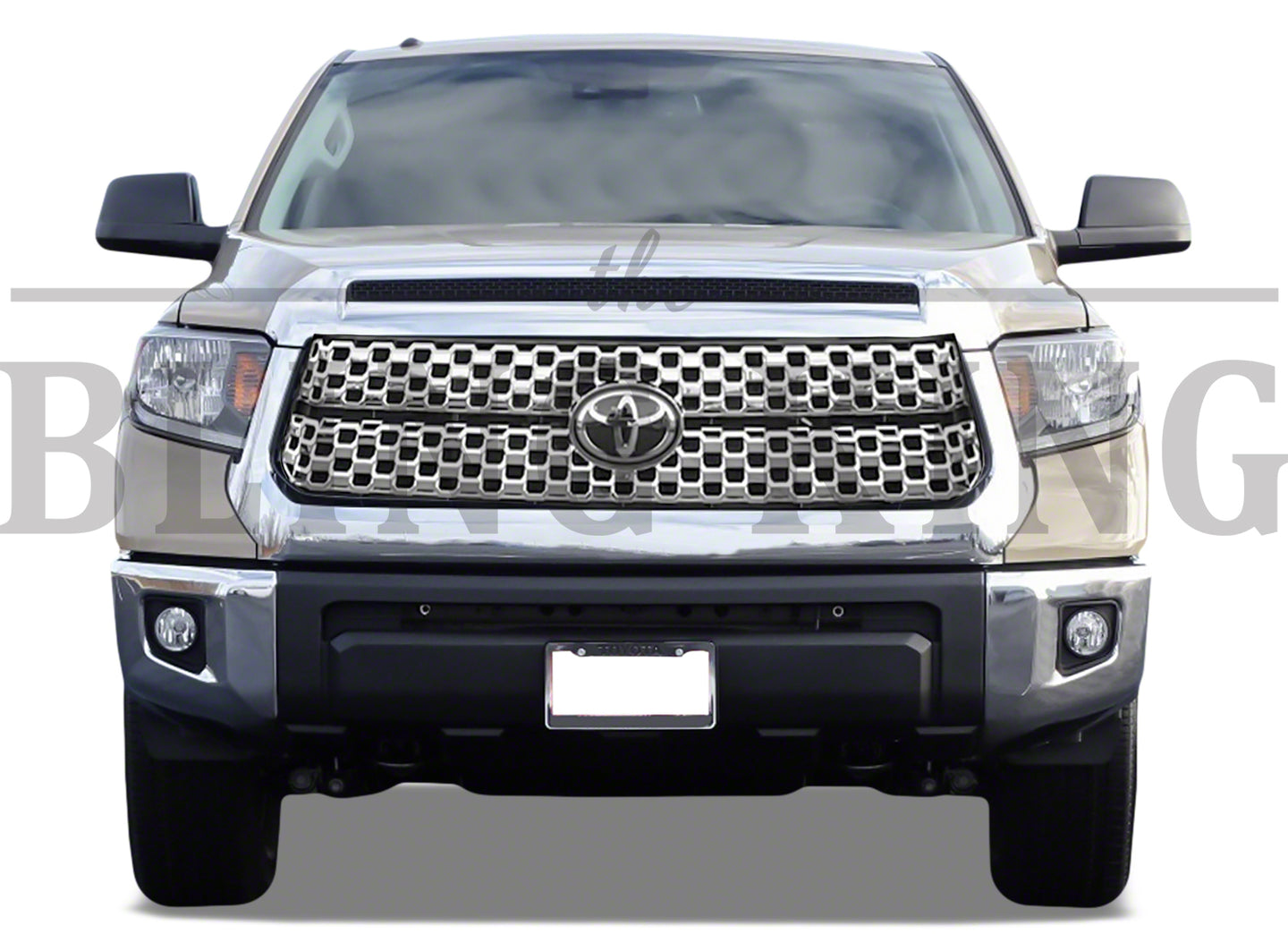 2018-2021 Toyota Tundra Chrome Grille Insert Grill Overlay Trim