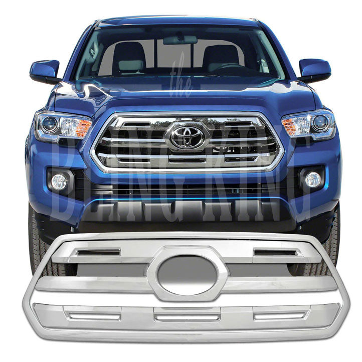 2018-2019 Toyota Tacoma Chrome Grille Insert Overlay Trim SR SR5