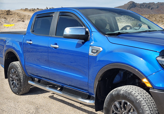 2019-2020 Ford Ranger Chrome Door Handle / Mirror Cover Trim Package