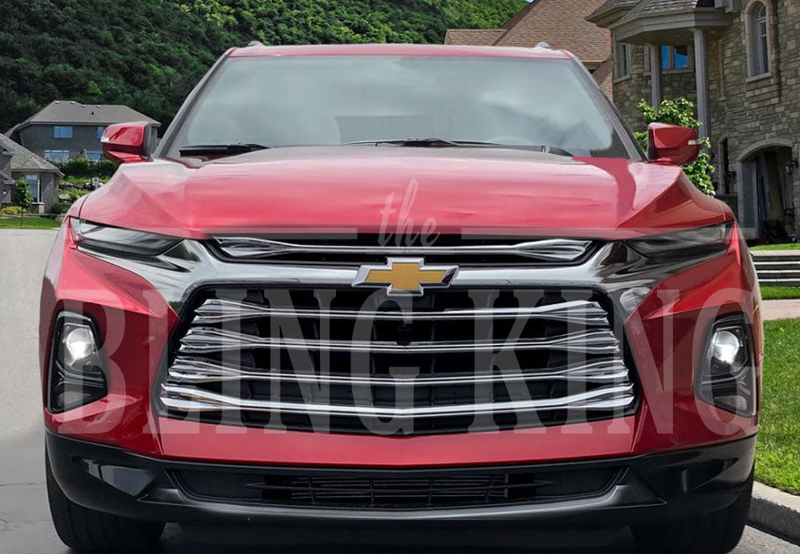 2019-2022 Chevy Blazer Chrome Grille Insert Grill Overlay Trim (L/LT Only)