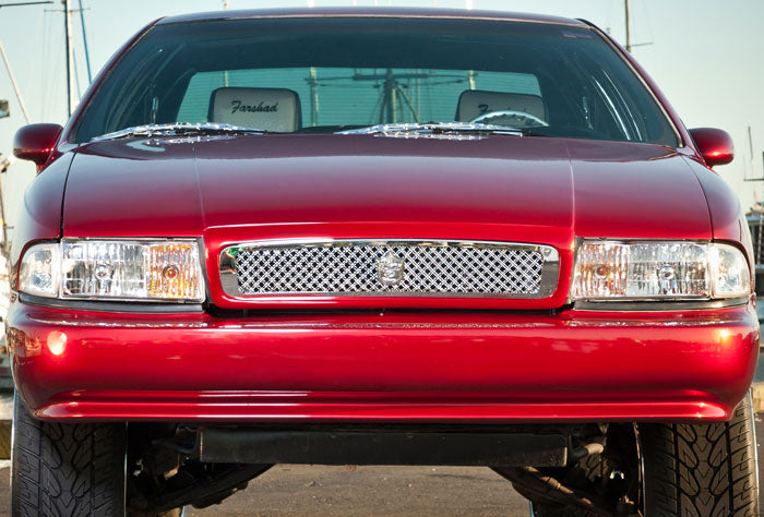 1994-1996 Chevy Impala SS Chrome Grille Tiarra Dual Weave Mesh Grille IN STOCK!