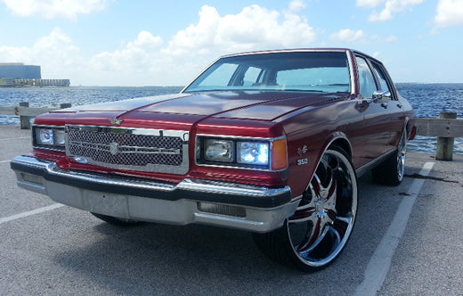 Chevy-Caprice-chrome-bentley-mesh-grille-grill-old-school