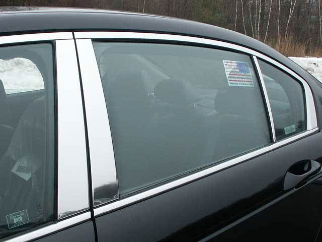 Honda Accord Chrome Pillar Post Trim