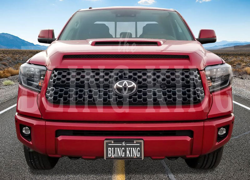 2018-2021 Toyota Tundra Black Mesh Grille Insert Grill Overlay Trim